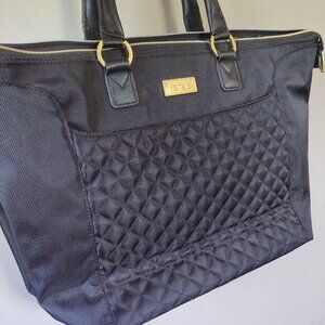 Kensie Black Quilted Laptop Bag